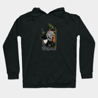 panda samurai Hoodie